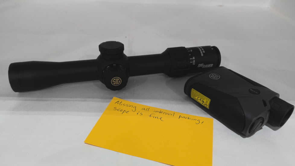 EDEMO SIG SAUER Sierra3BDX 5x20mm Rifle Scope Combo Kit 30mm Tube, Graphite, BDX-R1 Digital Reticle, SOK10BDX01, EDEMO1