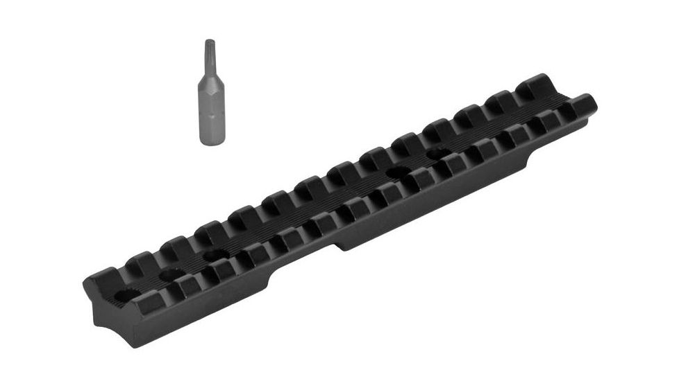 Evolution Gun Works Knight Bolt Action Muzzleloader Picatinny Scope Mount 20 Moa, Black, 46402