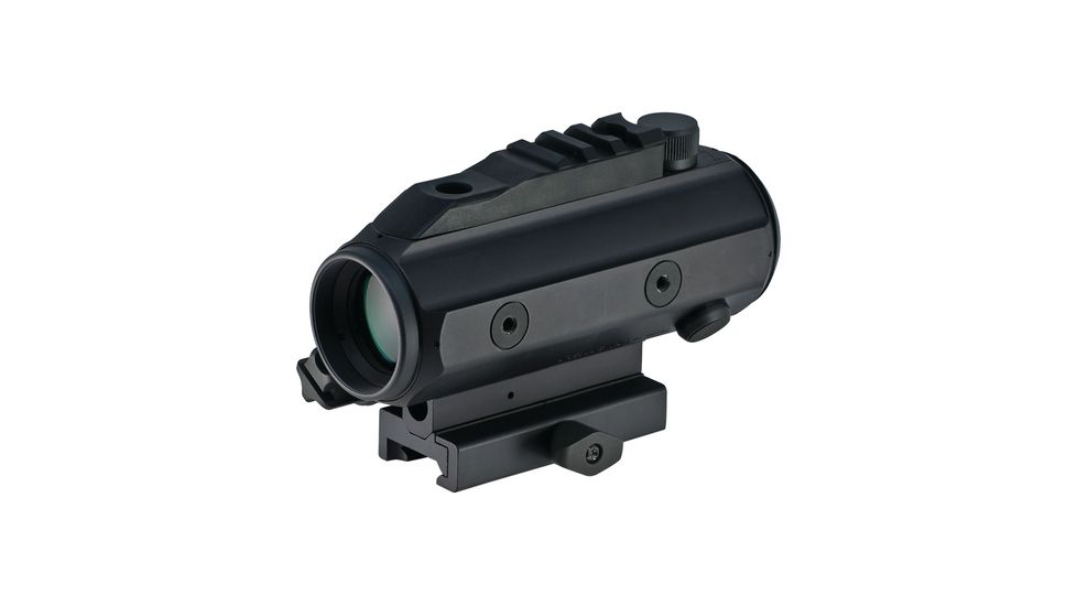 Elcan Specter Combat Optical System 3x Illuminated Crosshair Reticle With Rapid Aiming Feature And Range Finder Black Anodized Finish