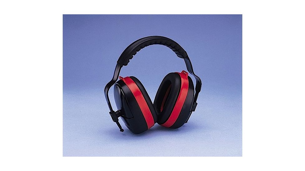 Elvex Corp EN352 Maxi Muff Earmuff Red RHB35
