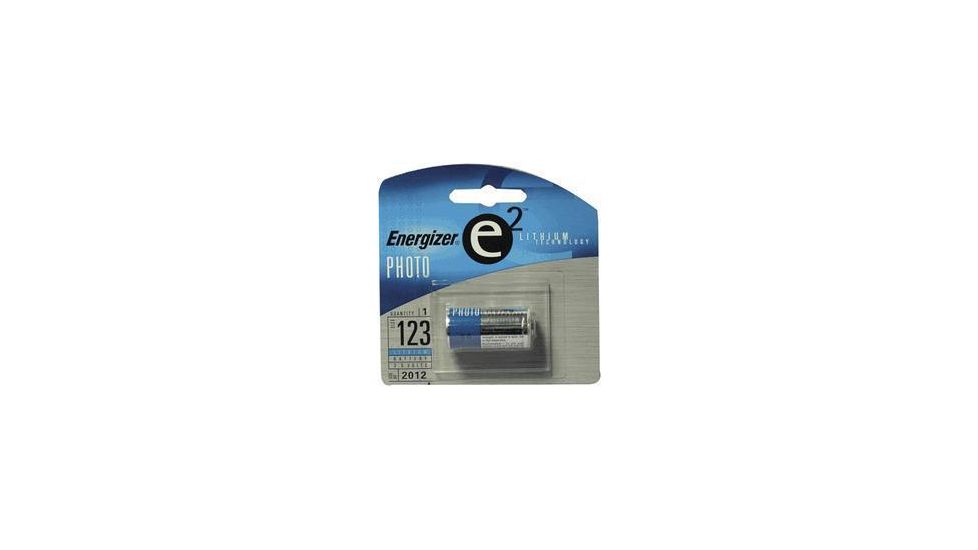 Energizer E2 Lithium Battery, 3 Volt, 123, 353142