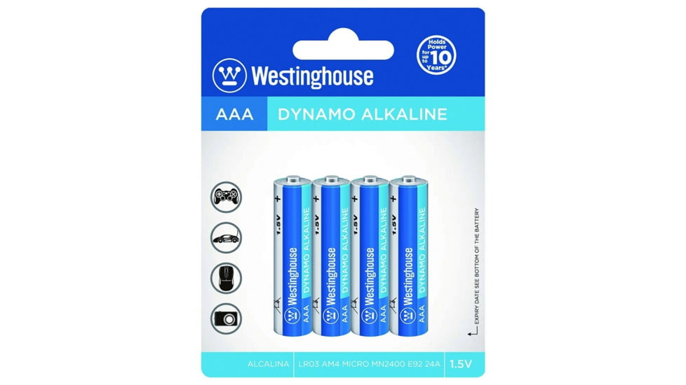 Energy Products Westinghouse Aaa Alkaline 4 Pack - WES-LRO3-BP4