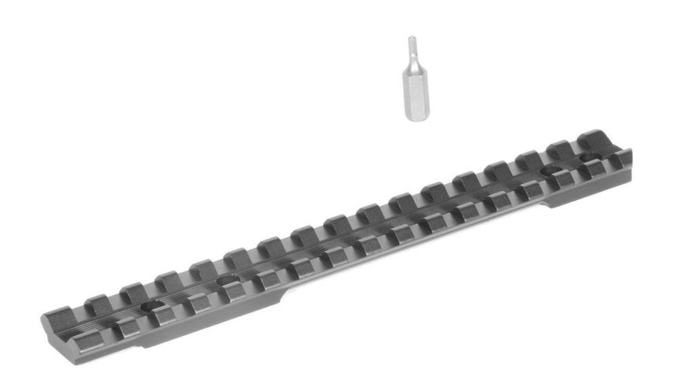 Evolution Gun Works Dumolin Herstal SA Picatinny Rail Ambidextrous Scope Mount 0 MOA, Black, 47600