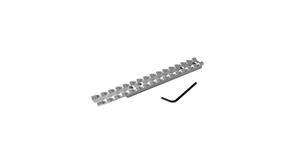 Evolution Gun Works Ruger 10/22 Picatinny Rail Mount, 0 MOA, Silver, 46110