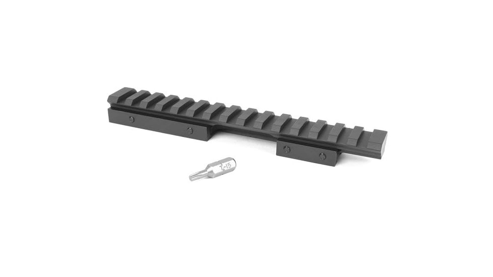 Evolution Gun Works HD CZ 457 11mm Picatinny Rail, 20 MOA, Black, 80932