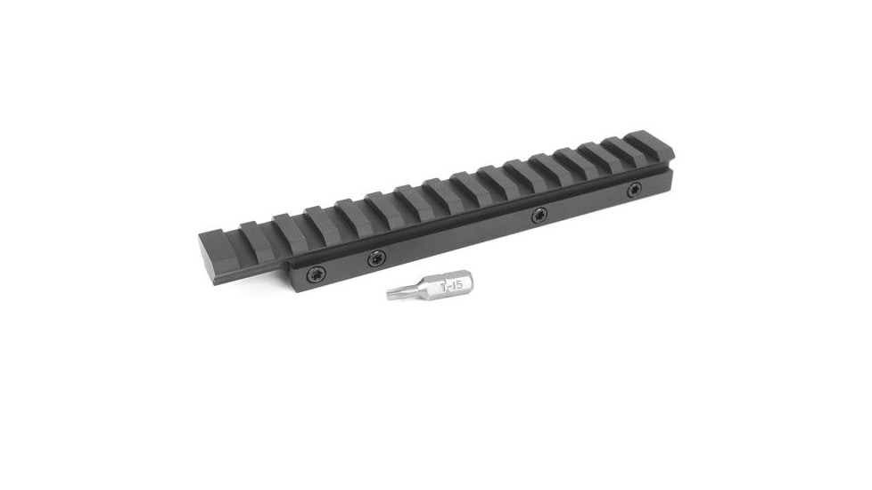 Evolution Gun Works HD CZ 457 11mm Picatinny Rail, 20 MOA, Black, 80932