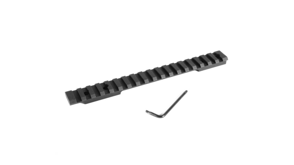 Evolution Gun Works HD Picatinny Scope Mount, Savage Round Back, Long Action, 30 MOA, 6.670in, Aluminum, Matte Black, 80333