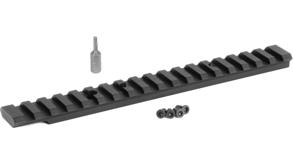 Evolution Gun Works HD Picatinny Scope Mount, Steyr SBS Pro Hunter, Classic, Short Action, 20 MOA, 7.458in, Aluminum, Matte Black, 81072