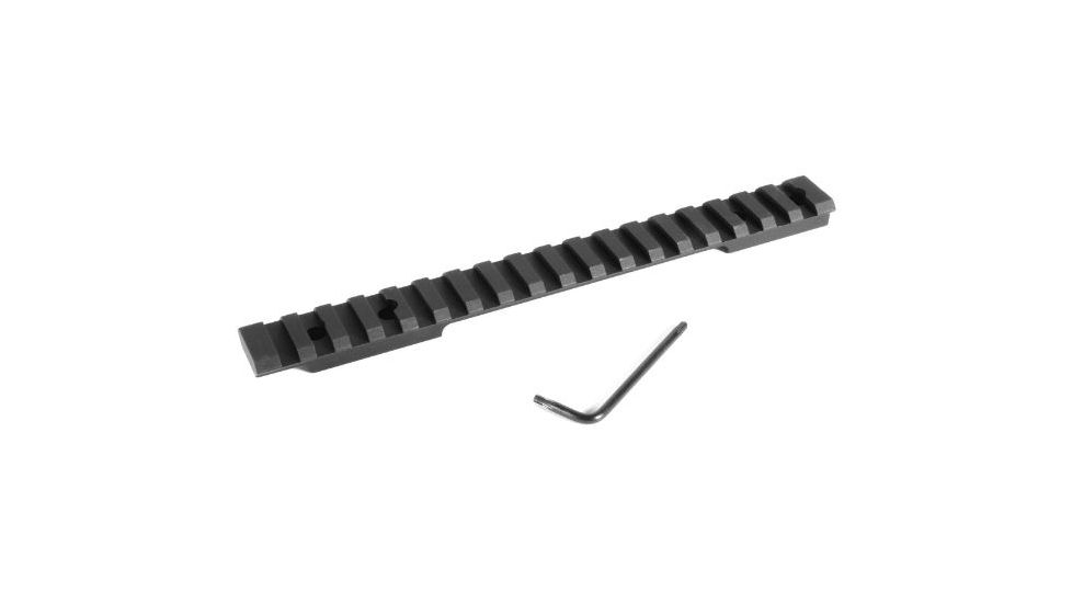 Evolution Gun Works HD Savage Round Back Long Action &amp; Slug Gun Picatinny Rail Scope Mount 0 MOA 80330