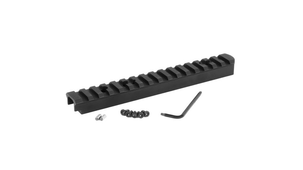 Evolution Gun Works HD Tikka T3X Tac A1 Picatinny Rail Scope Mount 20 MOA Ambidextrous, Aluminum, Matte Black, 80512