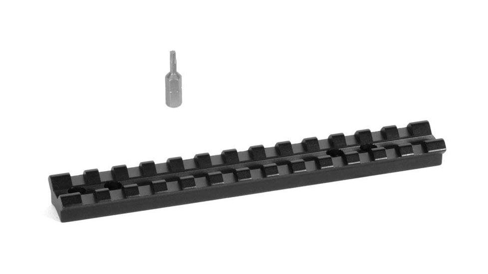 Evolution Gun Works Picatinny Rail Scope Mount, Browning BAR/BLR Rifle, Long Action, 20 MOA, 5.488in, Aluminum, Matte Black, 43502