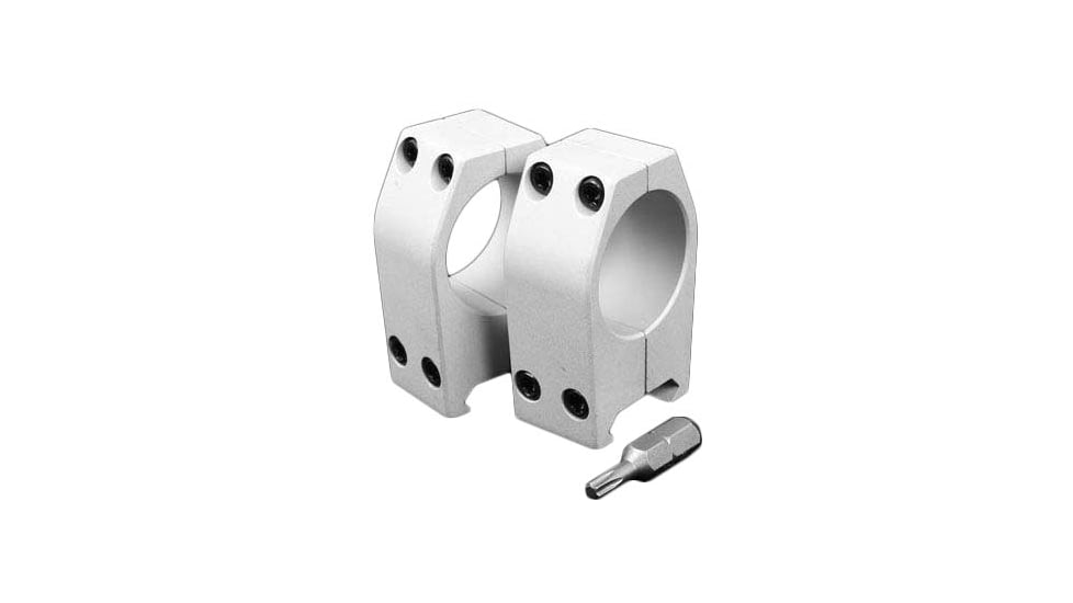 Evolution Gun Works Practical Aluminum Rings, 1in diam, .1in High, Silver, 60201