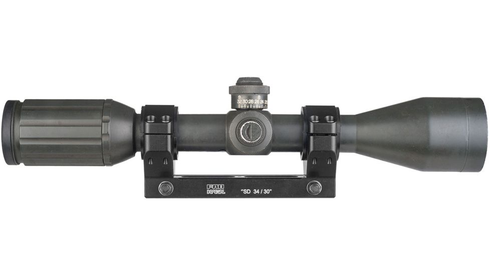 FAB Defense 34mm Integral Scope Mount, Black, FX-SD34