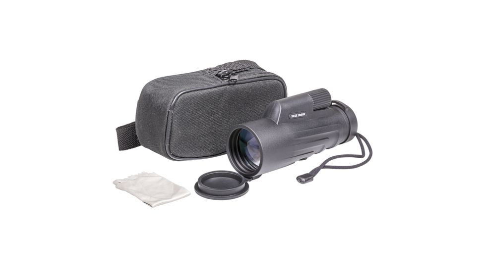 Firefield Siege 10x50R Tactical Monocular, Black, FF12004T