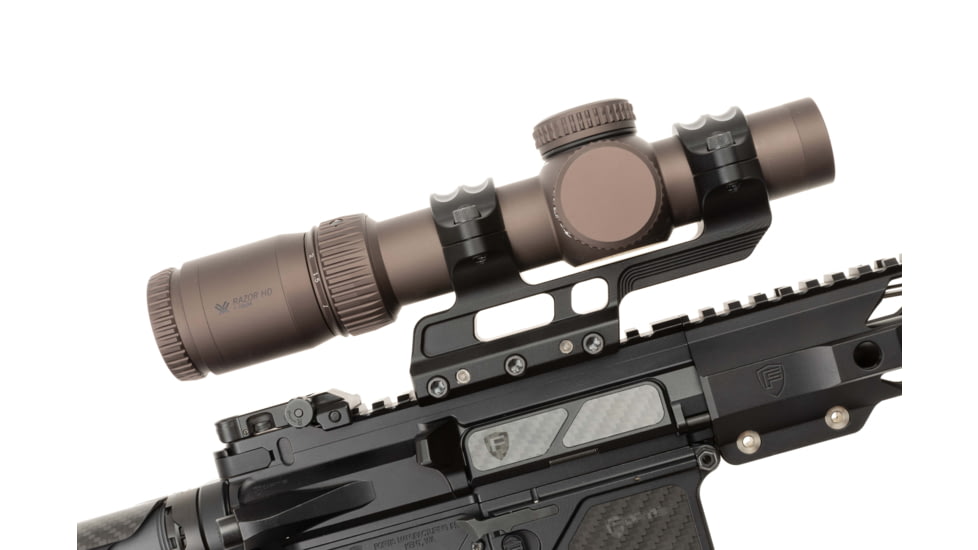 Fortis Manufacturing AP 2 Regular Mount, 30mm Cantilever, 1.54in, Black, AP-02R-030-154-BLK