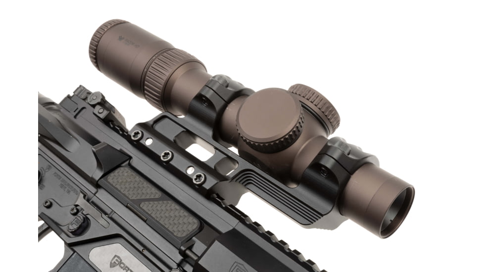 Fortis Manufacturing AP 2 Regular Mount, 30mm Cantilever, 1.54in, Black, AP-02R-030-154-BLK