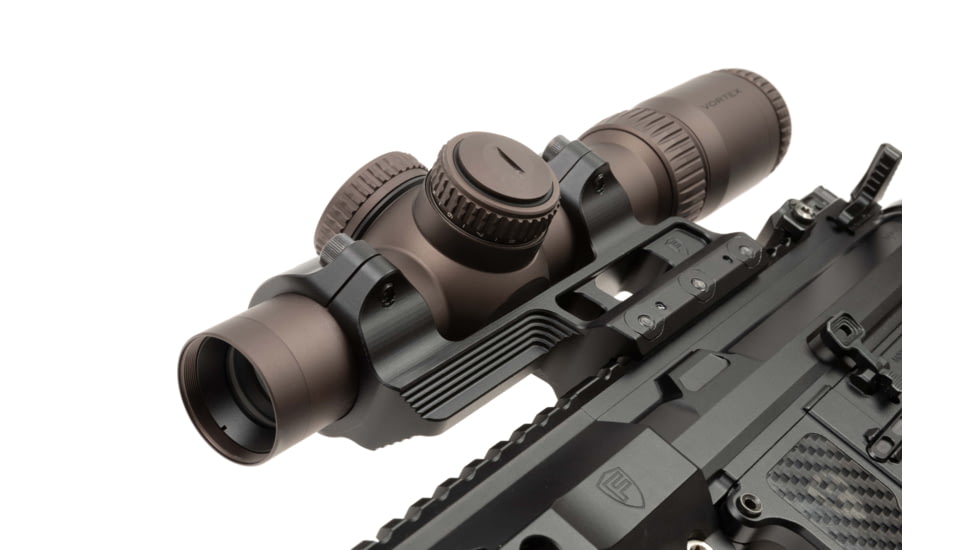 Fortis Manufacturing AP 2 Regular Mount, 30mm Cantilever, 1.54in, Black, AP-02R-030-154-BLK