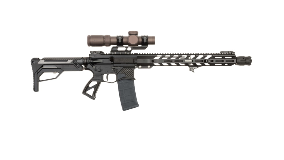 Fortis Manufacturing AP 2 Regular Mount, 30mm Cantilever, 1.54in, Black, AP-02R-030-154-BLK