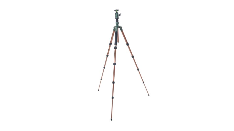 Fotopro X-Go Gecko Tripod Kit, Green/Brown, Regular, FPXGO Gecko Green