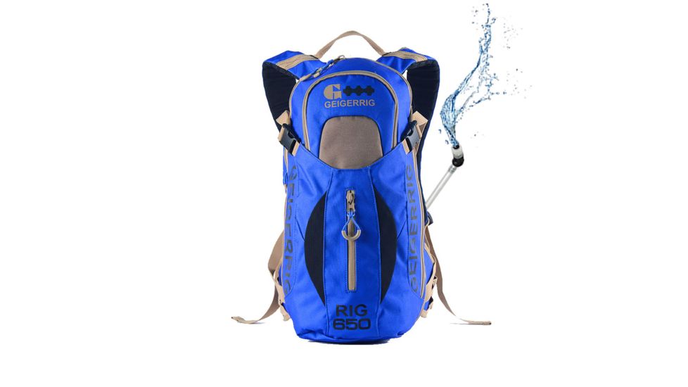 Geigerrig Rig 650 Hydration System, Cadet Blue/Tan, 100 oz. GR85456