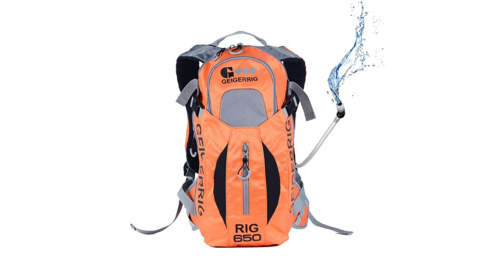 Geigerrig Rig 650 Hydration System, Orange/Gunmetal, 100 oz. GR85462