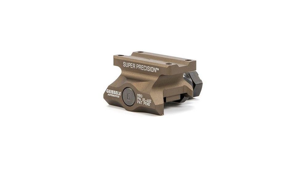 Geissele Super Precision MRO Series Scope Mount,Absolute Co-Witness,Desert Dirt Color 05-402S