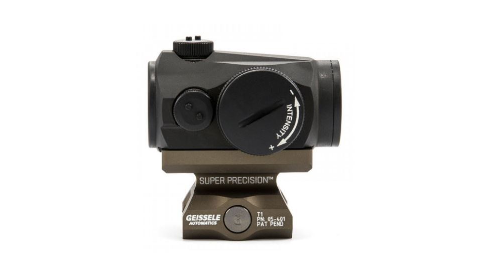 Geissele Super Precision T1 Series Scope Mount,Absolute Co-Witness,Desert Dirt Color 05-401S