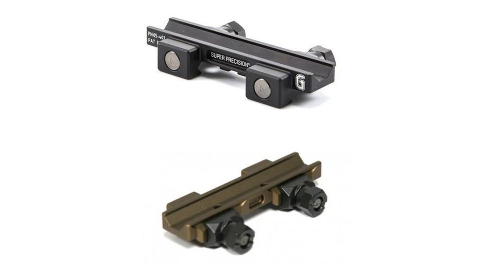 Geissele Super Precision ACOG Series Scope Mount, Black, Desert Dirt