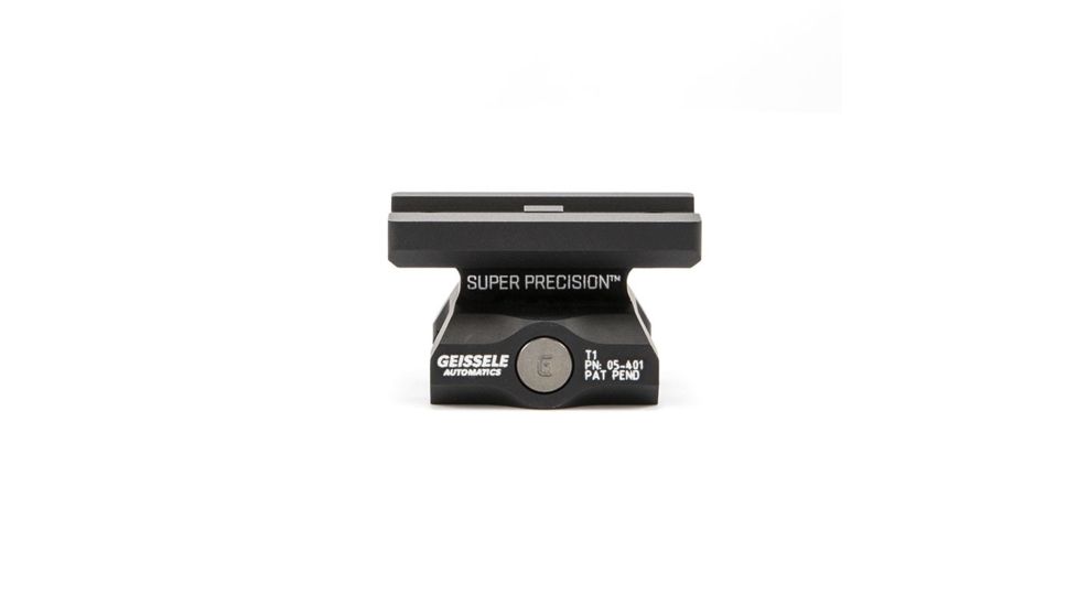 Geissele Super Precision T1 Series Scope Mount, 1.93in Height, Black, 05-543B