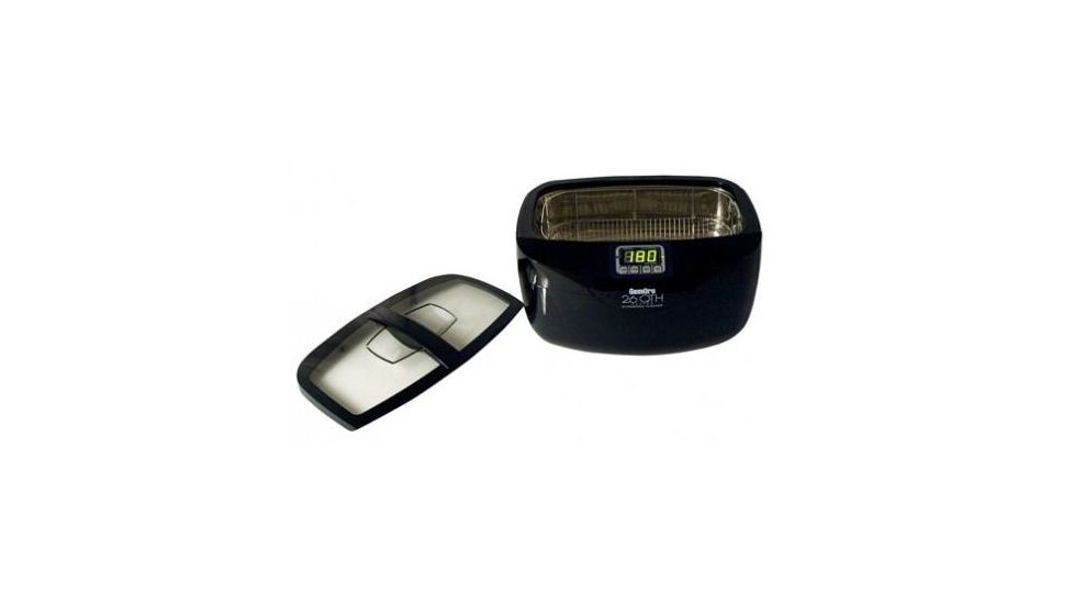 GemOro 2.6 Quart Ultrasonic Cleaner With Heater, Black GEMORO-1787