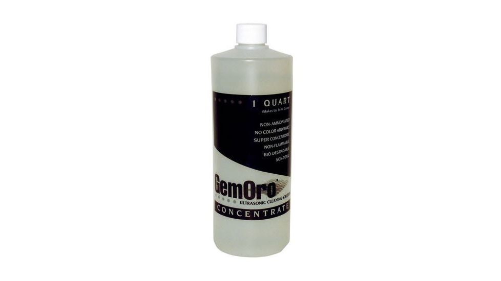 GemOro Super Concentrated Ultrasonic Cleaning Solution-Quart Sized GEMORO-0901
