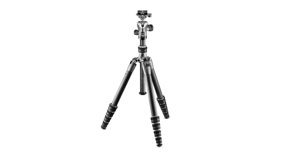 Gitzo Traveler Tripod Kit, Ser.1 5 Sec Tripod GT1555T w/ Head GH1382TQD GK1555T-82TQD