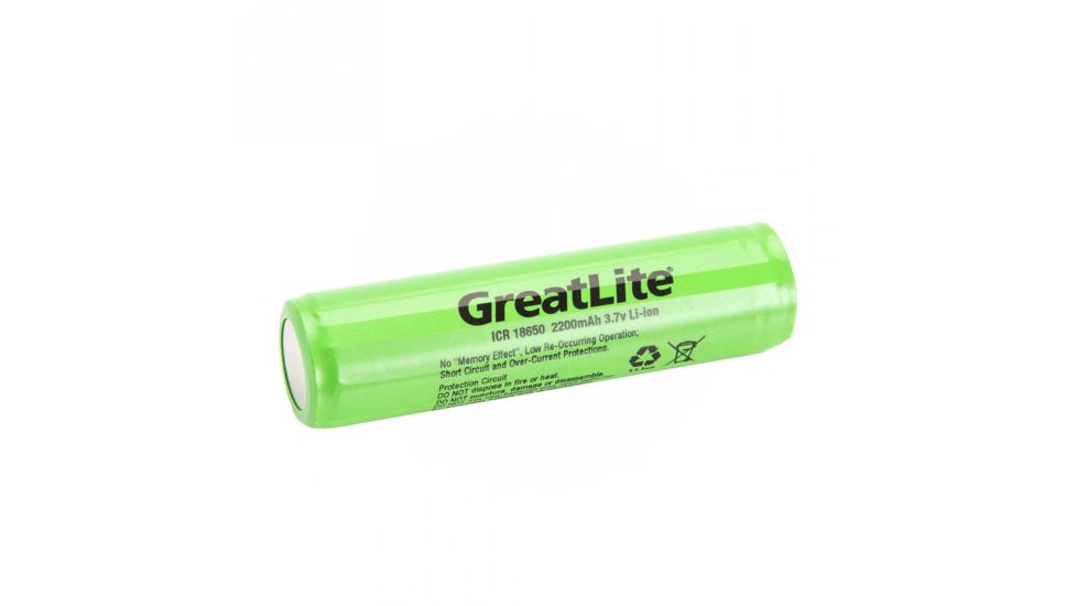 Greatlite 3.7 V USB Rechargeable Battery, Green EXPE04