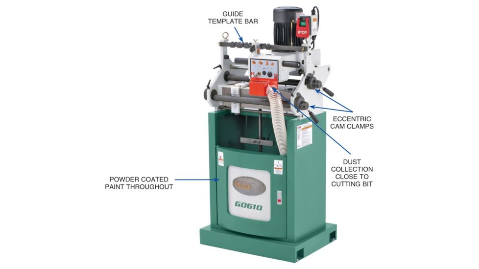 Grizzly Industrial 11-1/4in. Dovetail Machine G0610