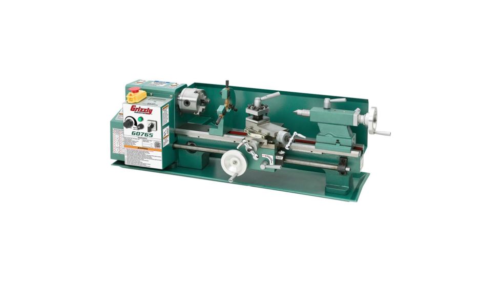 Grizzly Industrial 7in. X 14in. Variable-Speed Benchtop Lathe G0765