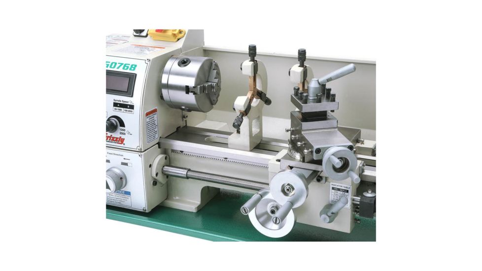 Grizzly Industrial 8in. x 16in. Variable-Speed Lathe G0768