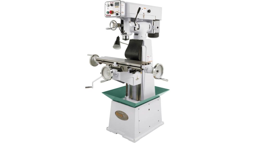 Grizzly Industrial 8in. x 30in. Variable-Speed Vertical Mill G0678