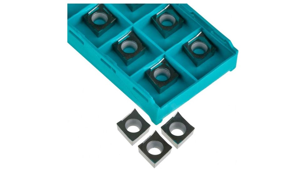 Grizzly Industrial Carbide Inserts CCGT for Aluminum, 10pkg T24917