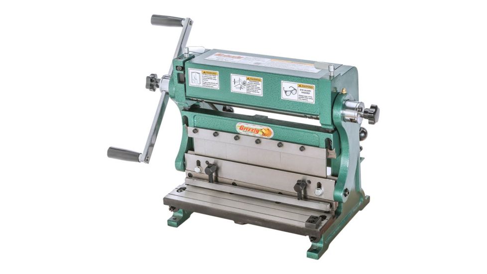 Grizzly Industrial Combination 3-in-1 Sheet Metal Machine, 12in T21320