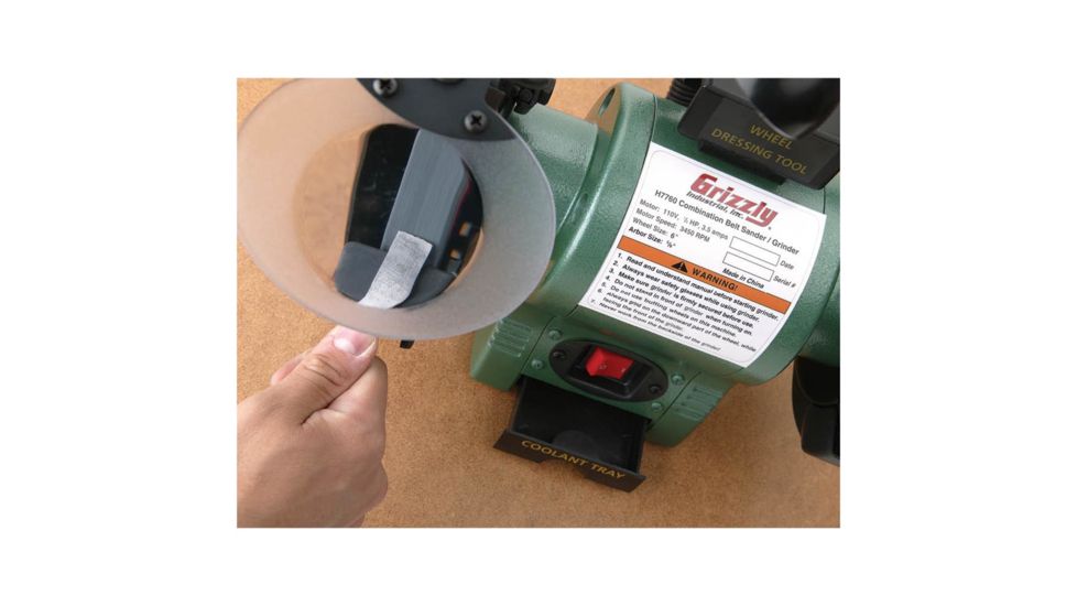 Grizzly Industrial Combo Belt Sander/Grinder H7760