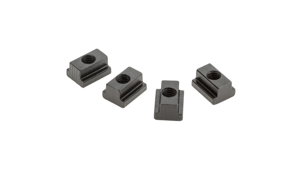 Grizzly Industrial T-Slot Nuts, pk. of 4, 1/2in. Slot, 3/8in. - 16 G9512