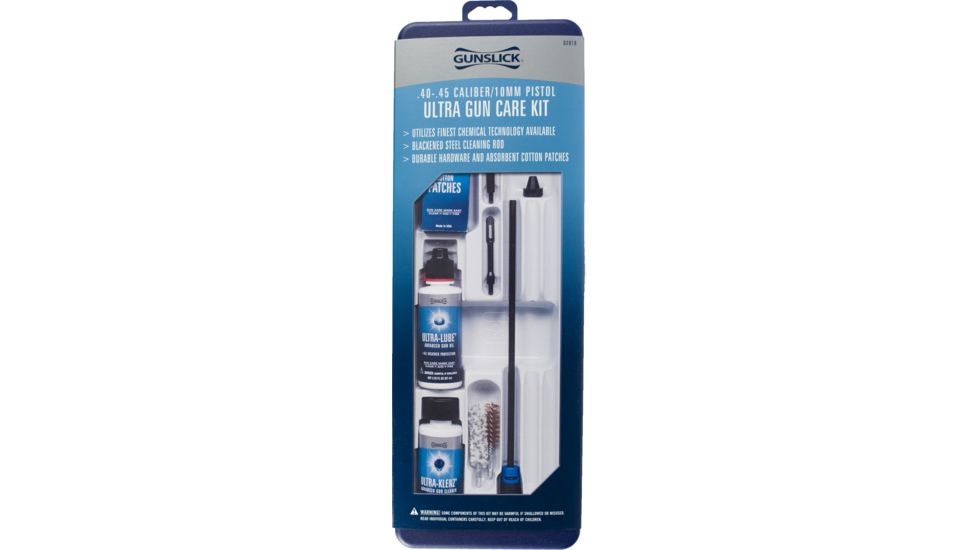 Gunslick Master Pistol Cleaning Kit - 40 - 45 Cal/10mm 62018