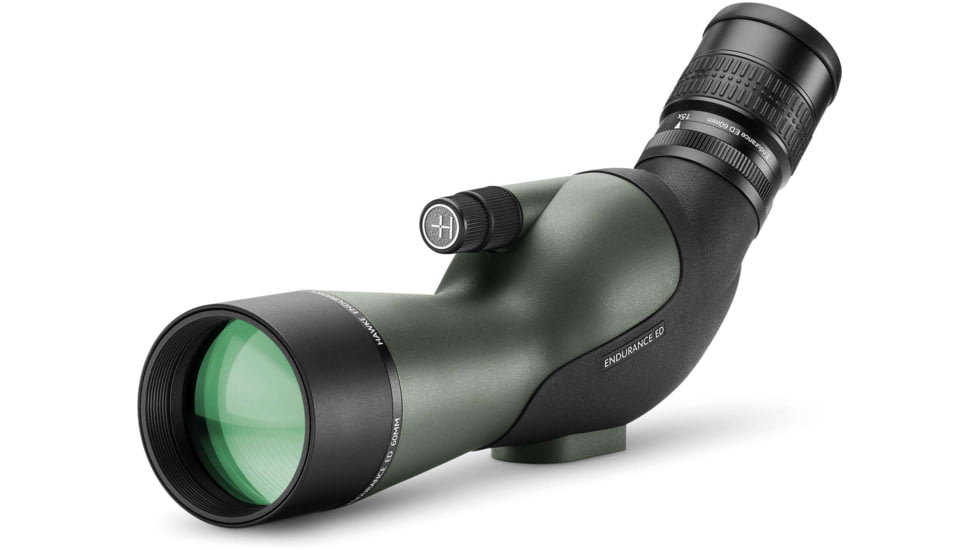 Hawke Sport Optics Endurance ED Compact, 15-45x60mm, Angled, Spotting Scope, Black, 56194