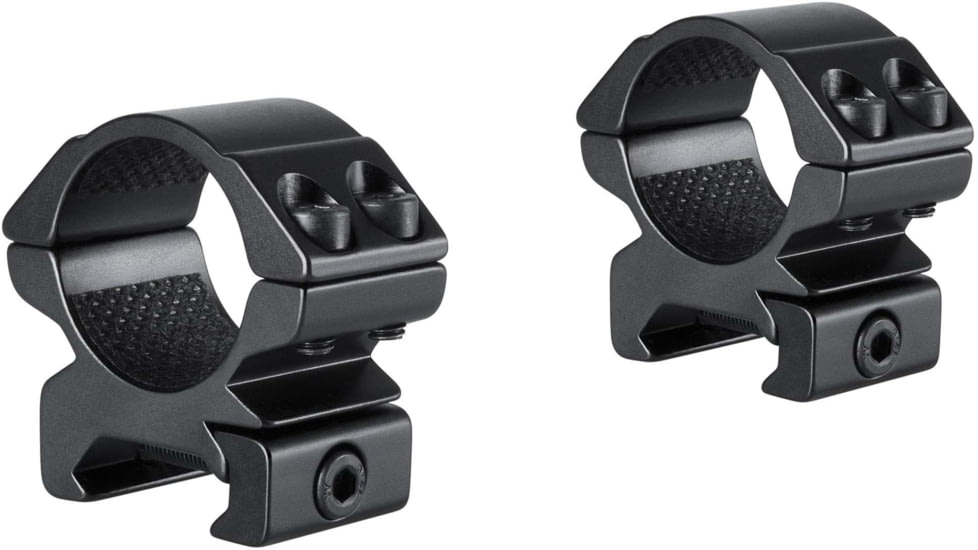 Hawke Sport Optics Match Series Weaver Scope Rings - 2 Pieces, 1in, Low, Black, 22112