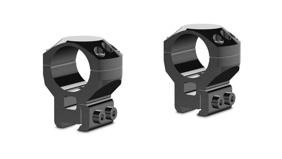 Hawke Sport Optics Dovetail Tactical Rings - 2-Pieces, 1in, High, Black, 24102