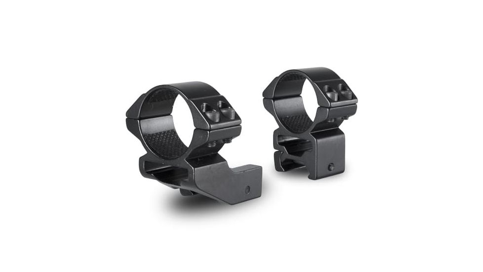 Hawke Sport Optics Weaver 30mm High 1in Extension - 2-Pieces, Black, 22126