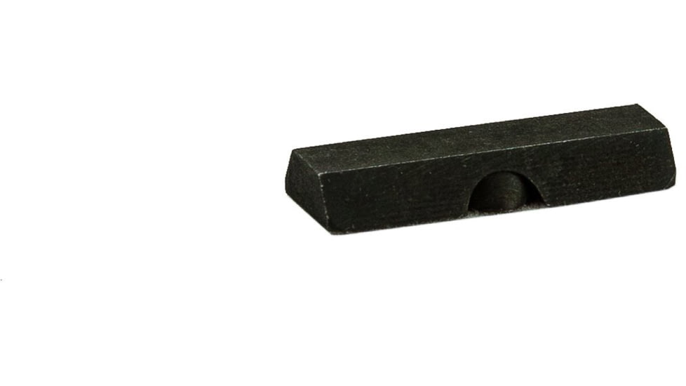 Hi-Lux Optics 1/2in 60 Degree Bases Blank, Matte Black, M050FB-B