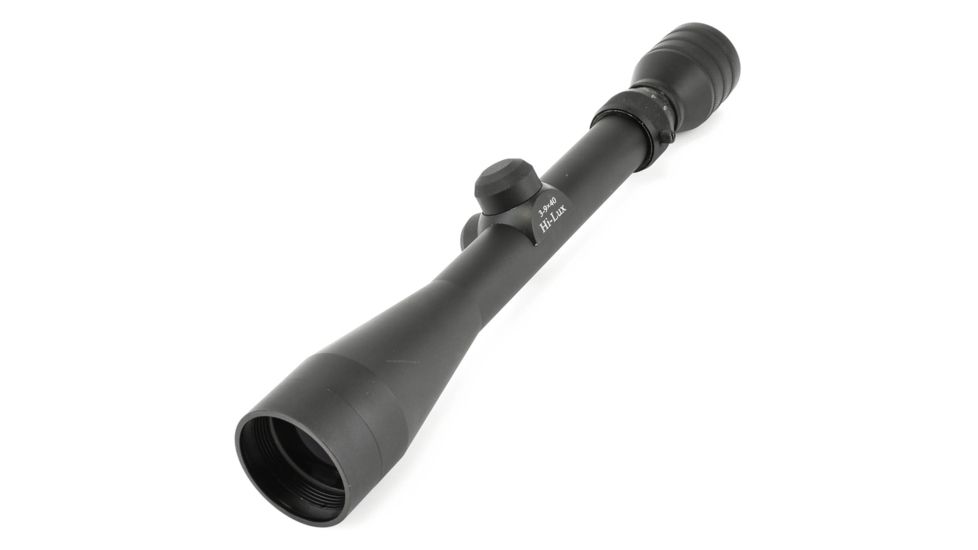 Hi-Lux M40 3-9x40mm Rifle Scope w/ 1in. Tube, Matte Black, Small, Auto-Range BDC Reticle M40TACH39X40