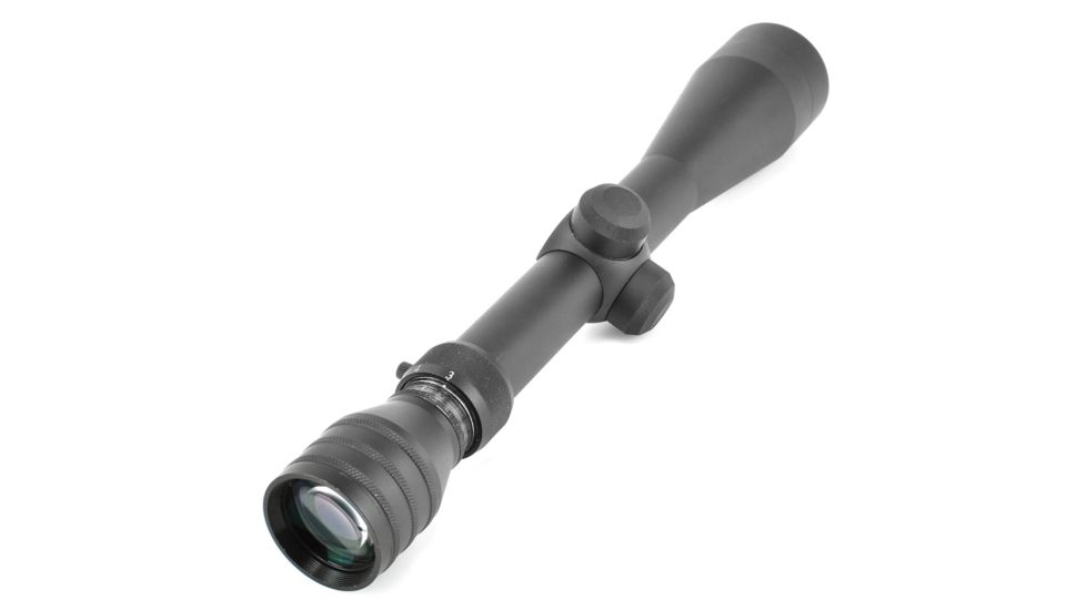 Hi-Lux M40 3-9x40mm Rifle Scope w/ 1in. Tube, Matte Black, Small, Auto-Range BDC Reticle M40TACH39X40