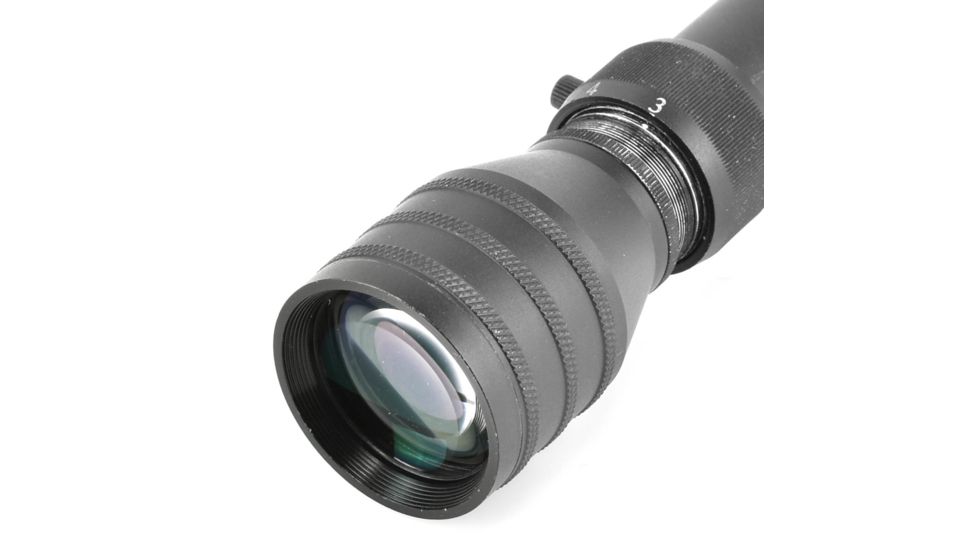 Hi-Lux M40 3-9x40mm Rifle Scope w/ 1in. Tube, Matte Black, Small, Auto-Range BDC Reticle M40TACH39X40
